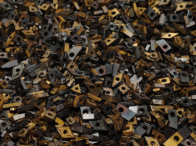 Wendeplatten aus Hartmetall